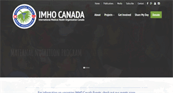 Desktop Screenshot of imhocanada.org